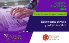 Edición Básica de video y postcast educativo