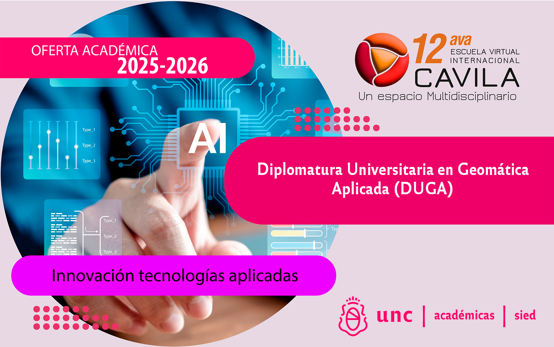 Diplomatura Universitaria en Geomática Aplicada (DUGA)